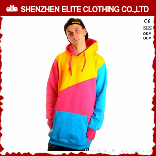 custom made fashion design plain high quality hoodies made in china
